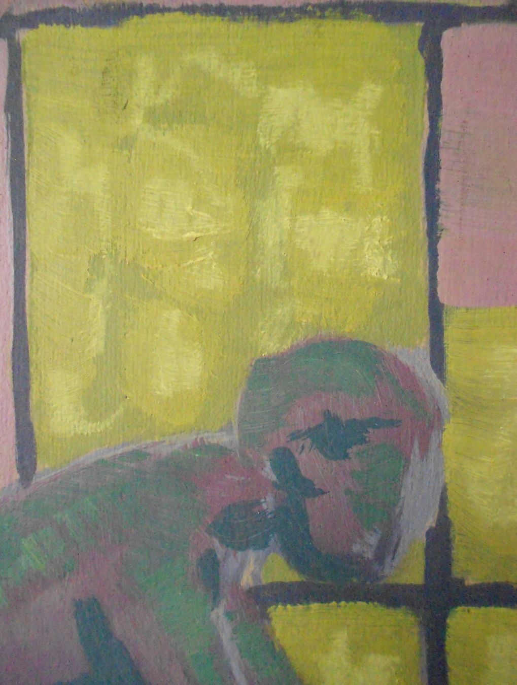 Gemälde: ANONYM Expressionismus ca.1940 Oel auf Malkarton – Gebraucht aus Dübendorf von ArtExpression 4