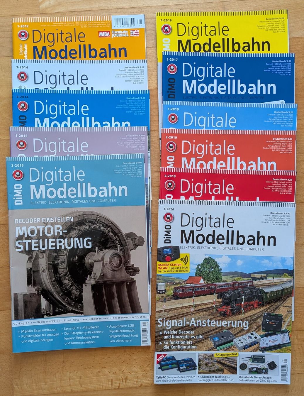 Riviste & Magazine: 11 DiMO Magazine "Digital Modellbahn" – Usato da Güttingen venduto da romli 1