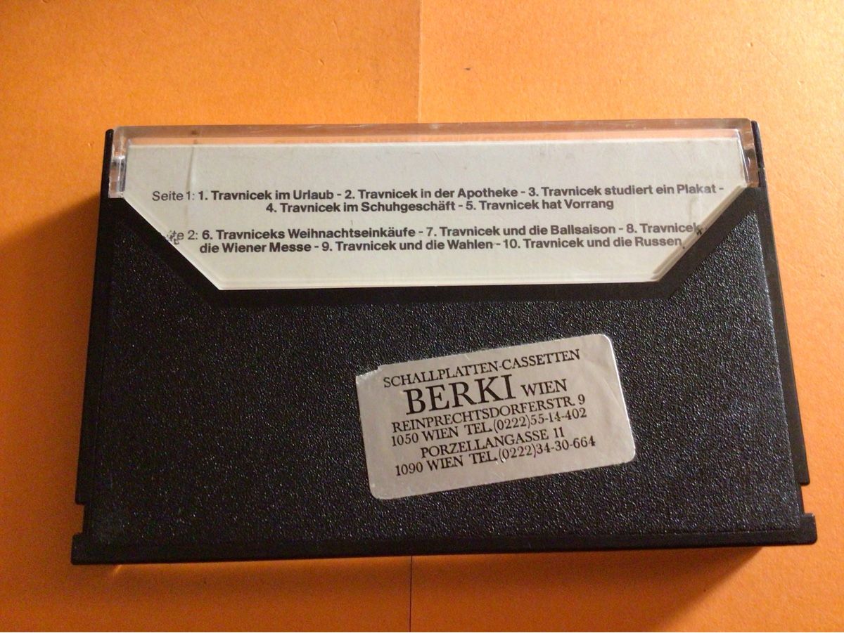 Musicassette: Travniceks ges.  Werke MC, Gerhard Bronner Helmut Qualtinger – Usato da Steinach venduto da Quarkie 2