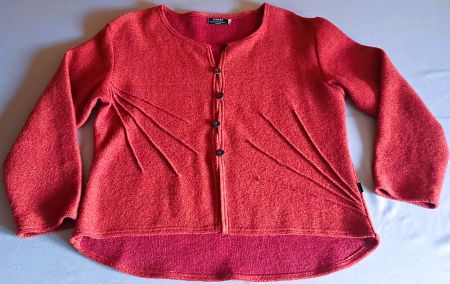 LINARA Kerstin Öfverholm-Z  Woll Jacke Gr 42/44  * wie neu