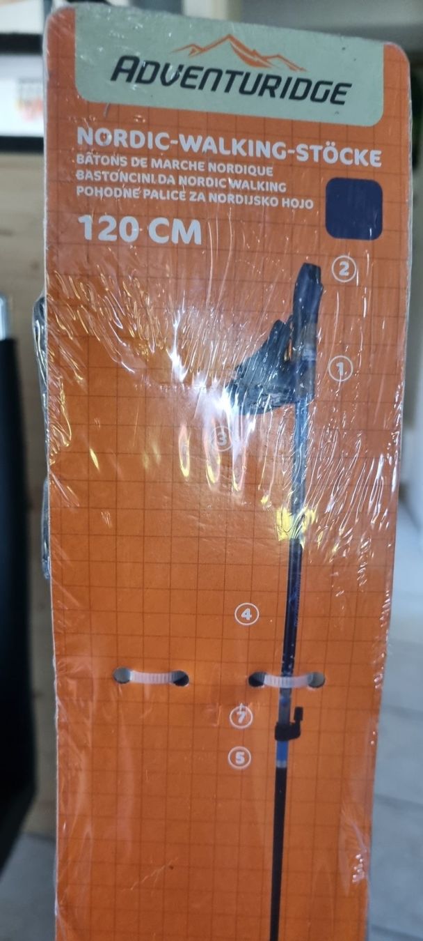 Ausili per la deambulazione: Nordic Walking Stöcke 120cm – Nuovo (secondo la descrizione) da egliswil venduto da Maggy6