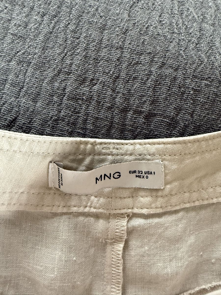 Mango Pantaloni: Mango Leinenhose Grösse 32 – Usato da Luzern venduto da Aistee 4