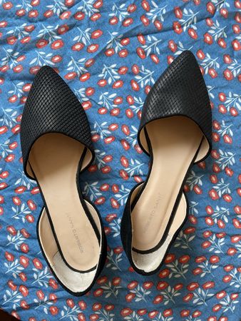 Schwarze Ballerinas