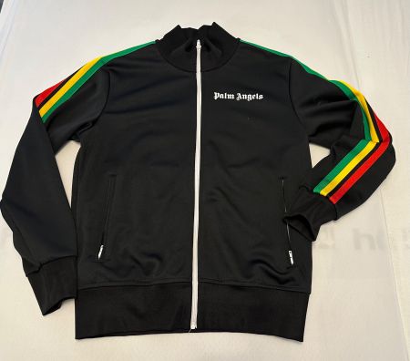 Palm Angels Funnel Zip Track Jacket Exodus Grösse M