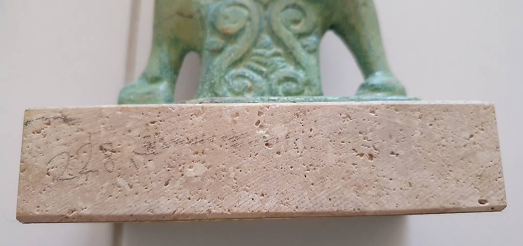 Statuette: Bronze-Statue, Antike Figur – Usato da Dietikon venduto da natigi 4