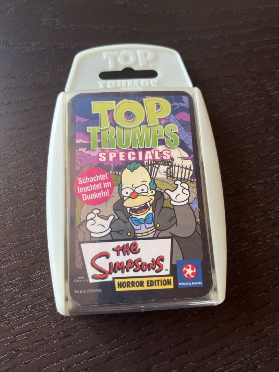Giochi: Top Trumps Simpsons Halloween – Nuovo (secondo la descrizione) da Einsiedeln venduto da sandramon