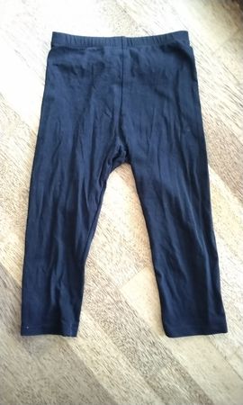 H&M 3/4 Leggings, schwarz, Grösse 140