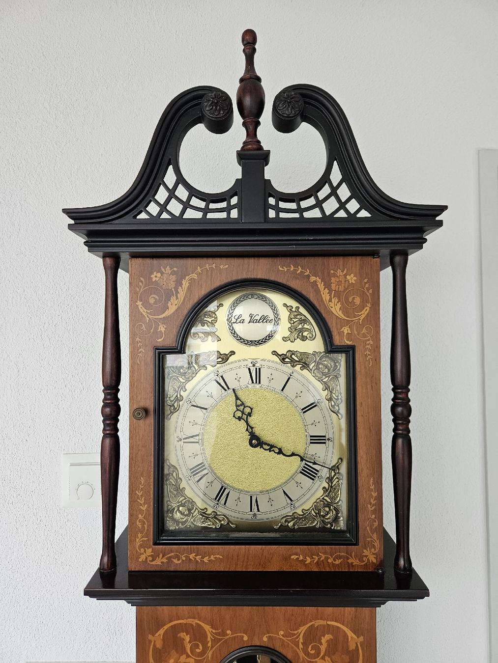 Orologi da terra & Orologi da parete: Antike Standuhr mit Intarsien - La Vallée – Usato da Zürich venduto da noahkauft 1