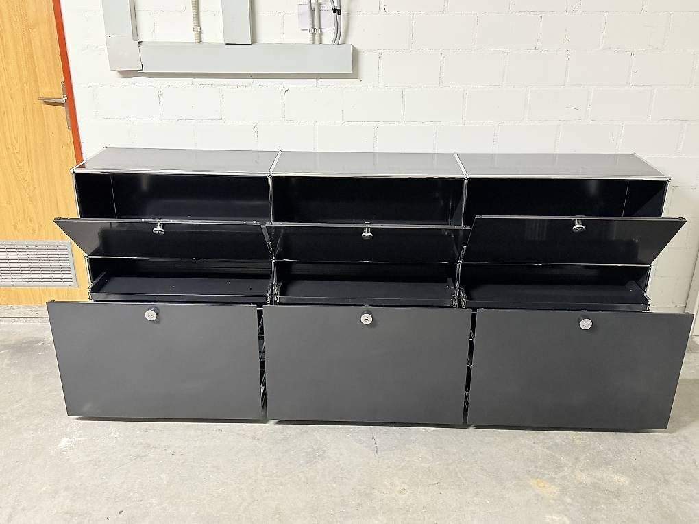 USM Kommoden: USM Haller Sideboard Schwarz – Gebraucht aus Dietikon von Kumar_Occasionen 9