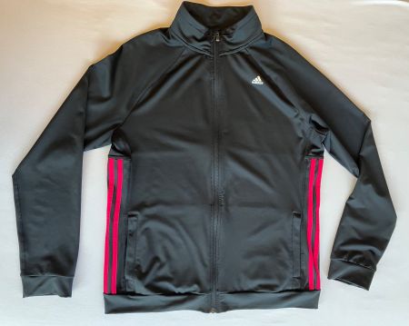Adidas Trainer Jacke Damen schwarz Gr. L / 42-44