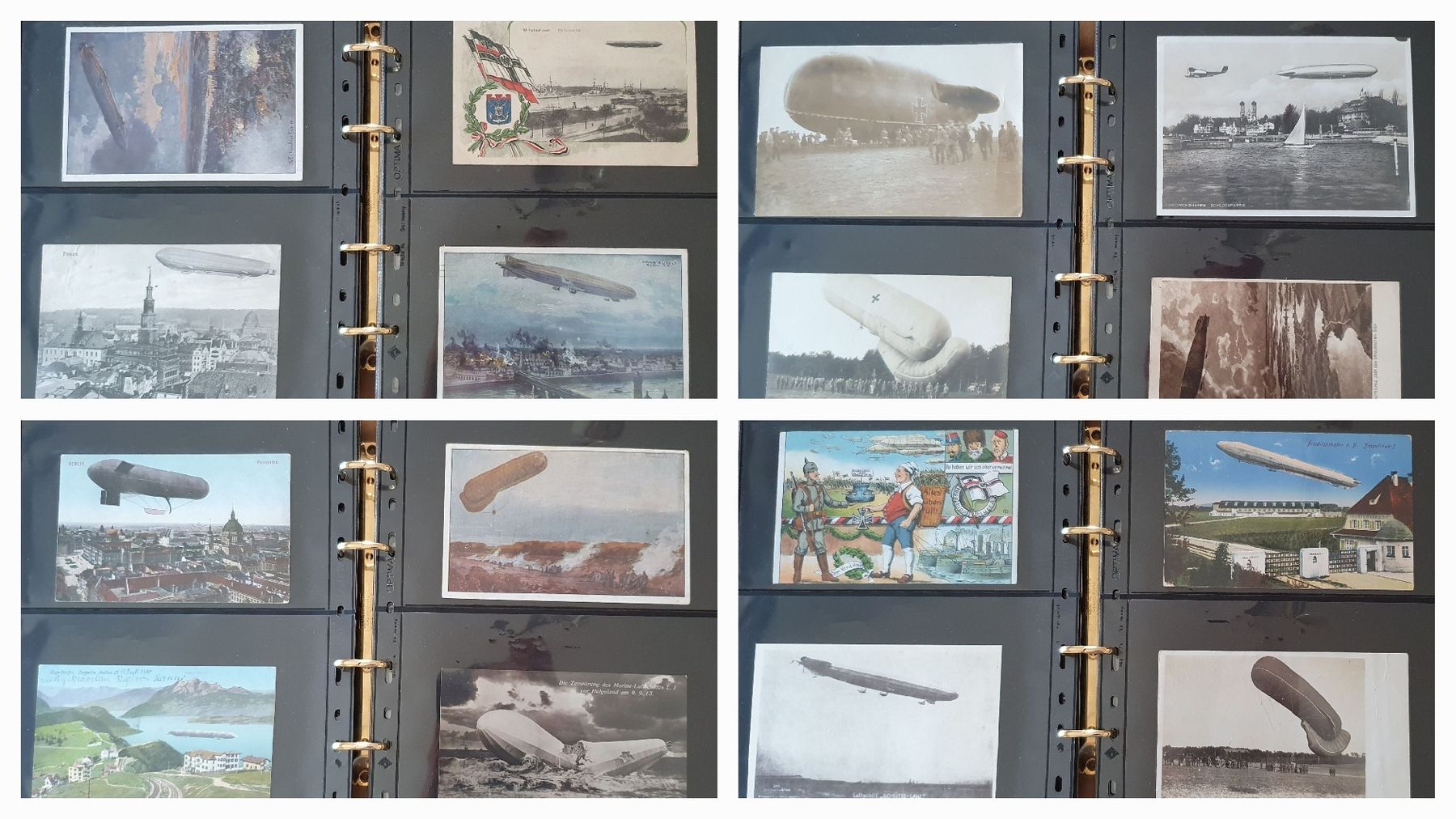Cartoline postali: Zeppelin Postkartensammlung - 120 Stück – Usato da Kreuzlingen venduto da Rschweiz1 3