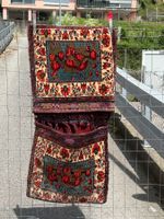 Afshar Doppeltasche 148x68cm Teppich komplett sauber