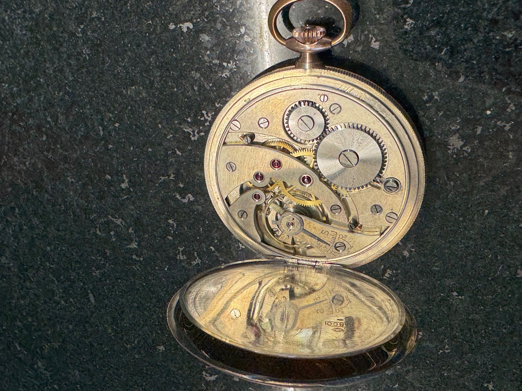 Orologi: Taschen Uhr Handaufzug Silber 800 – Usato da Flawil venduto da ser_mm6g 2
