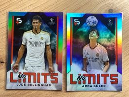 Soccer Bellingham/Güler SILVER No Limits Topps 23/24