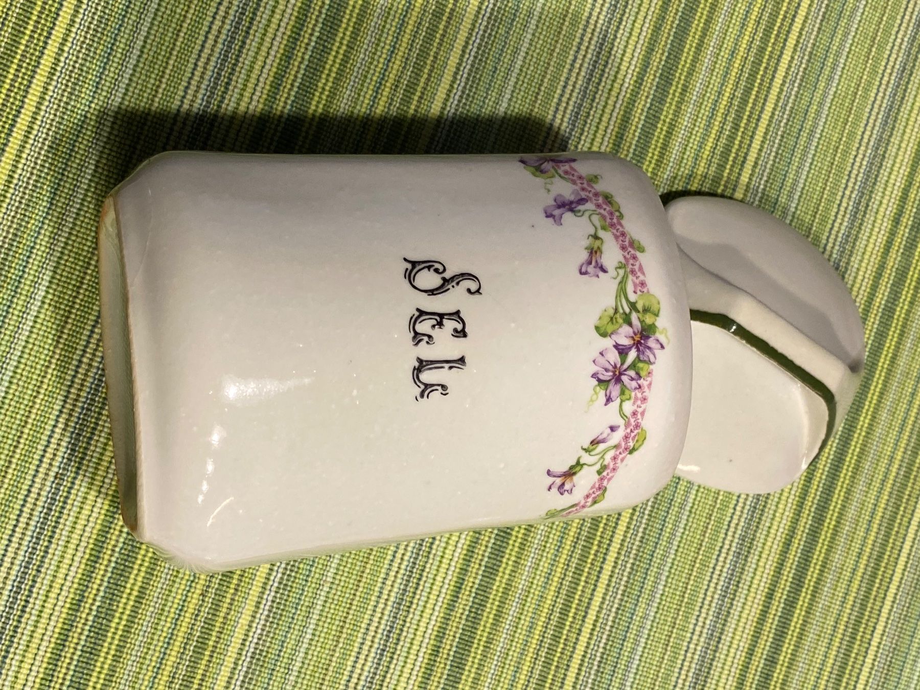 Zuckerdosen: Vorratsdose Antik Sel, vintage – Gebraucht aus Wittwil von Schnaeppli64 1