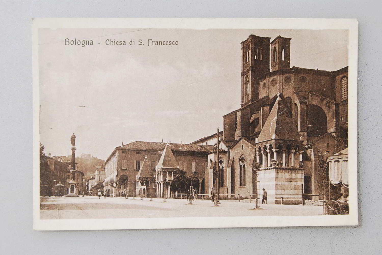 Cartoline postali: AK Bologna - Chiesa di S. Francesco – Usato da Rüfenacht BE venduto da Toro06