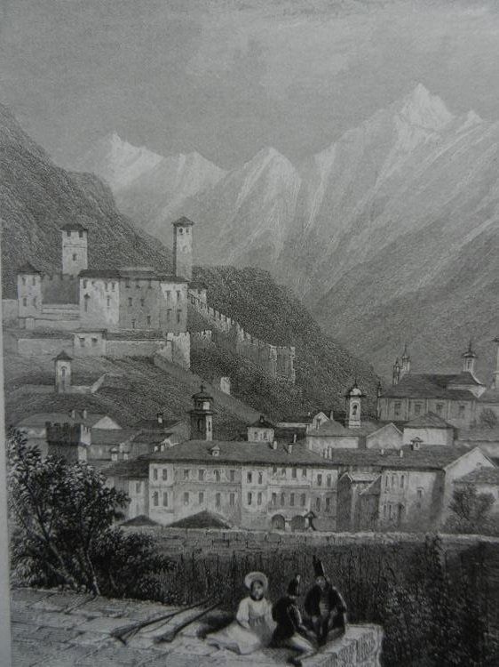 Incisioni: Bellinzona Castelli Ticino – Usato da Risch venduto da Rischli15 3