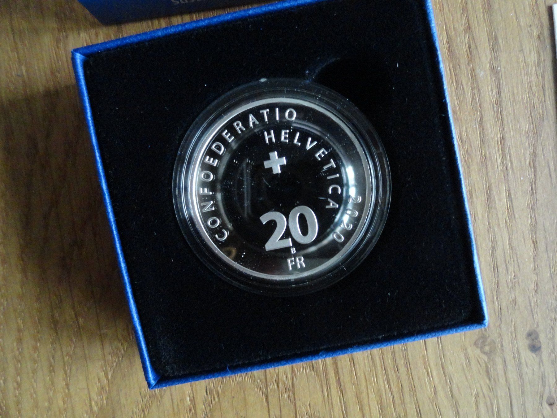 Tutti le monete: 20 Fr. Silber Sondermünze 2020 - "Sustenpass" – Nuovo e nell'imballaggio originale da Gerlafingen venduto da Shiva_74 3