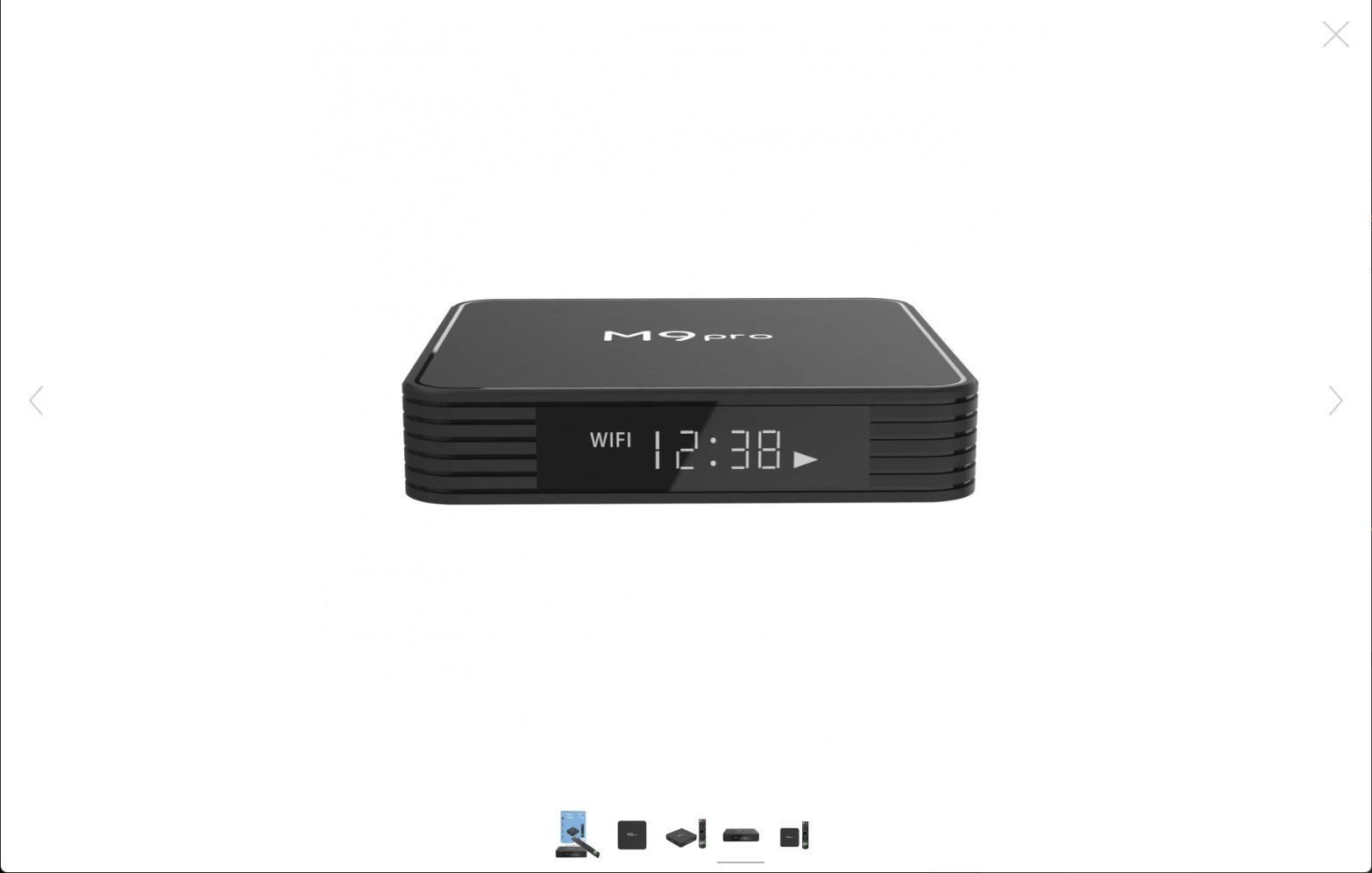 Sistemi audio & multimediali: Boîtier Android TV M9 Pro 4K HDR avec télécommande – Nuovo (secondo la descrizione) da Lausanne venduto da Patrice77 3