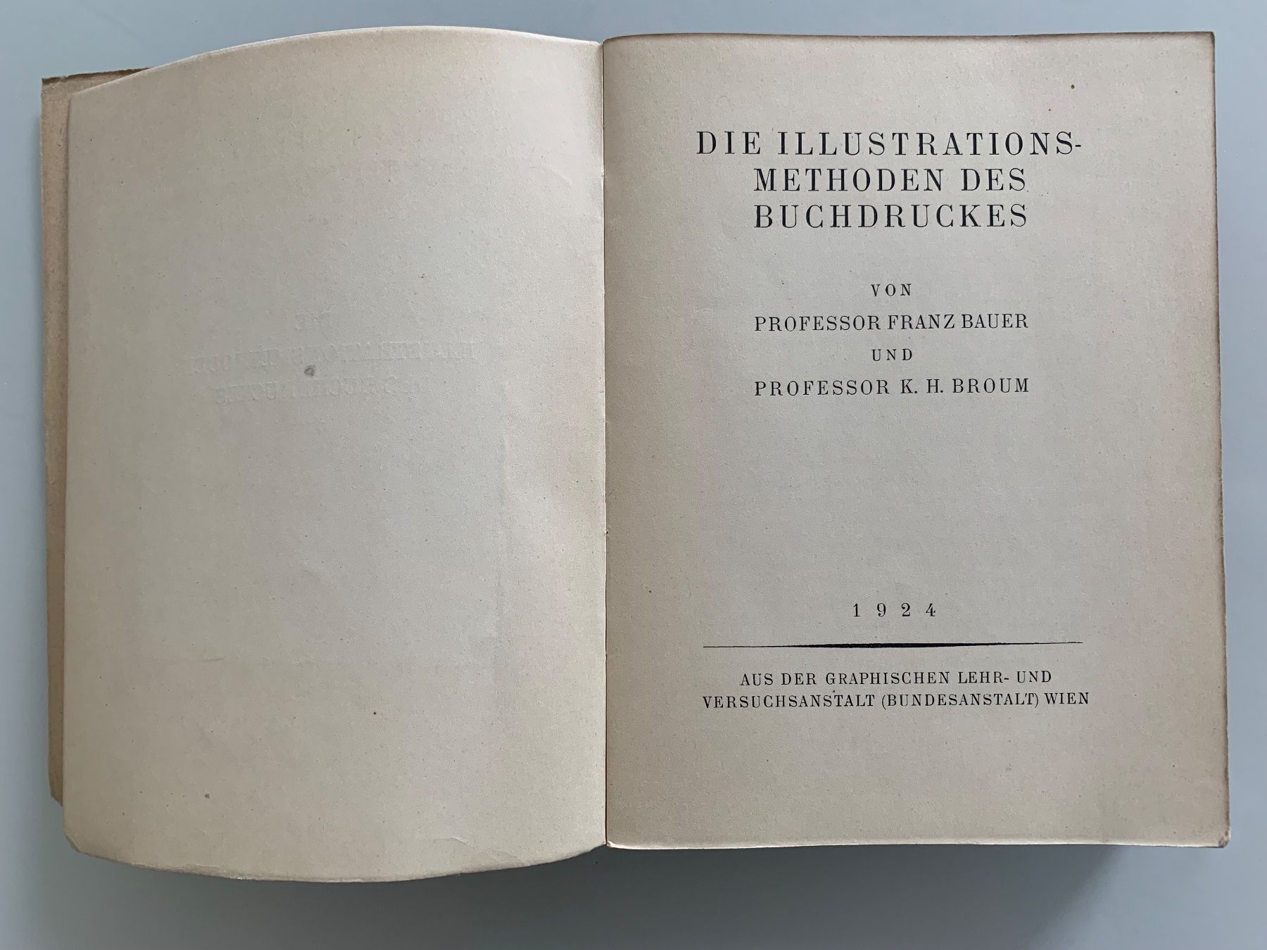 Libri: Die Illustrationsmethoden des Buchdruckes. – Usato da Basel venduto da SusaSandig 2