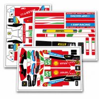Lego Technik 42125 Sticker Satz