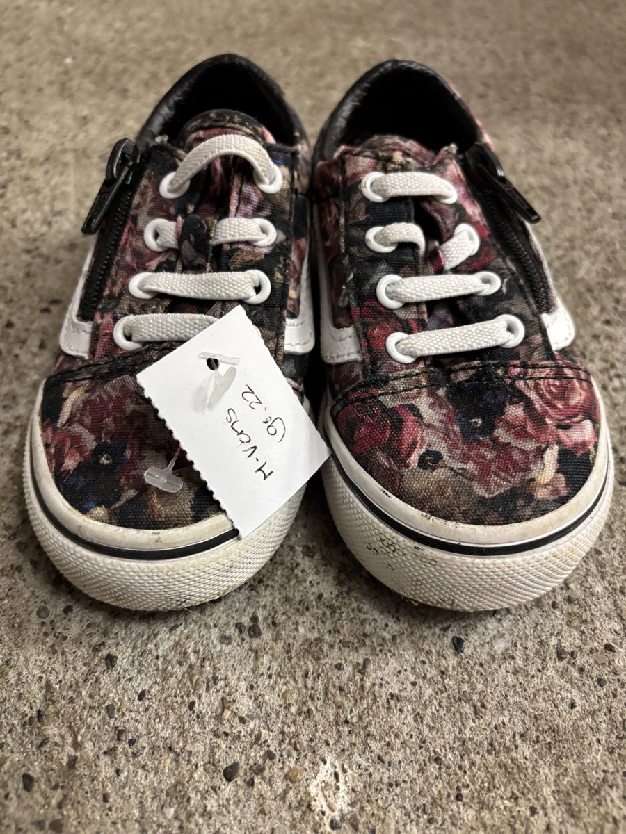Vans Scarpe per ragazze: Vans Grösse 22, Floral mit Reissverschluss – Usato da Büren an der Aare venduto da Nikito2001 3