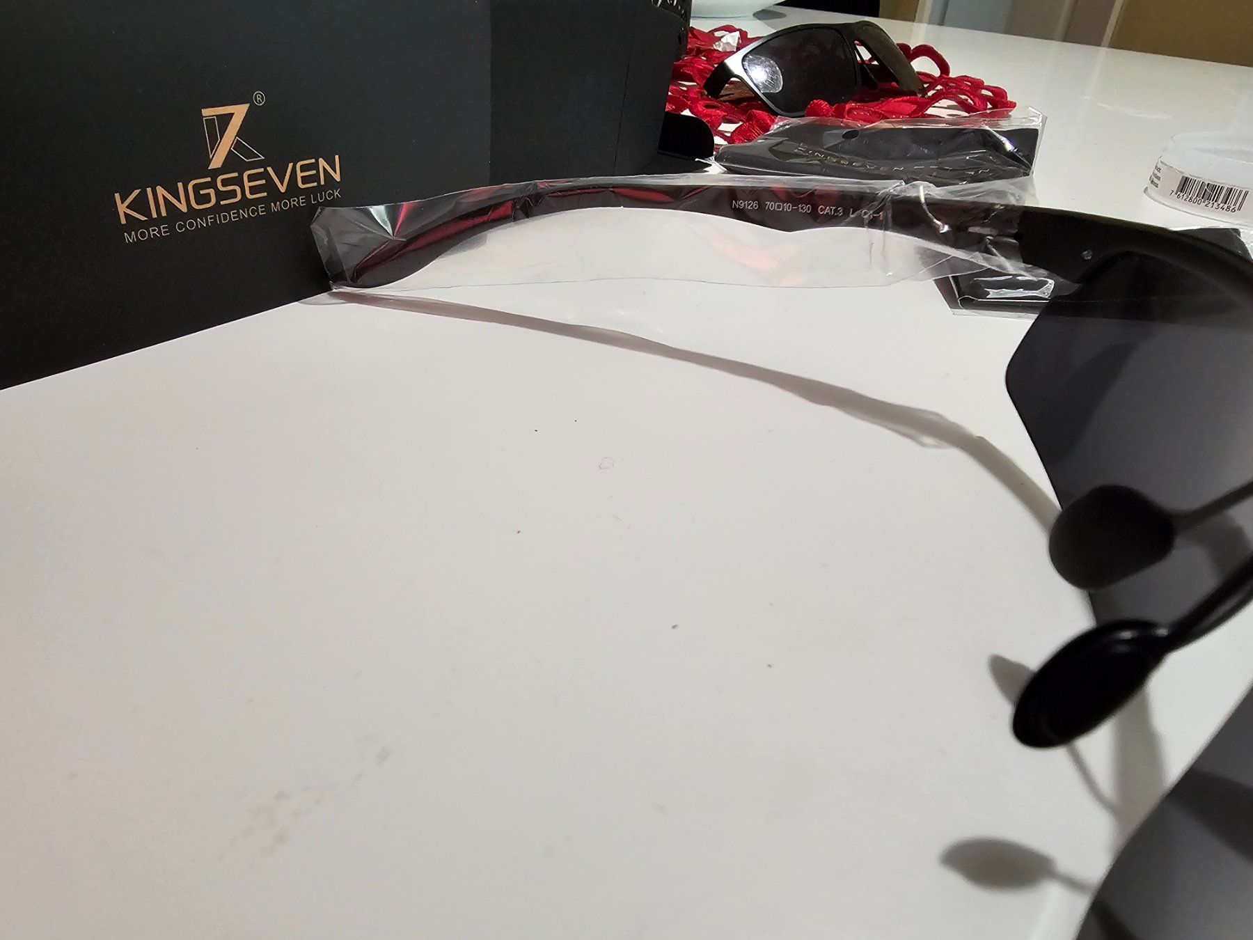 Occhiali & Lenti: Herren Sonnenbrille Kingseven Black – Nuovo e nell'imballaggio originale da Suhr venduto da sjay.Cv 5