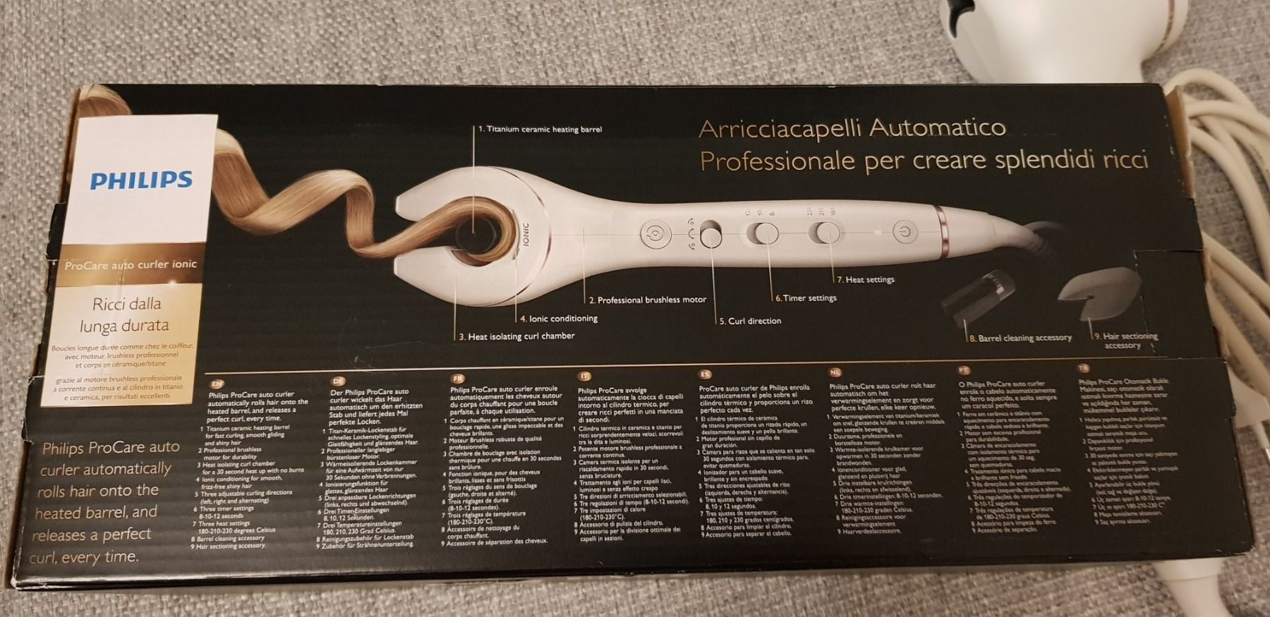 Philips Piastre & Arricciacapelli: Lockenstab, Philips ProCare Auto Curler Ionic – Nuovo (secondo la descrizione) da Jona venduto da VivianPatrick 3