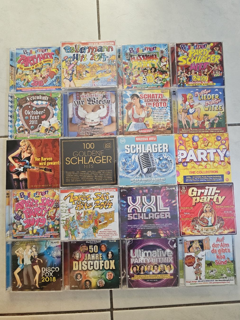 CDs: CD Sammlung: Ballermann, Apres Ski, Oktoberfest etc. – Gebraucht aus Biberist von Foolio0