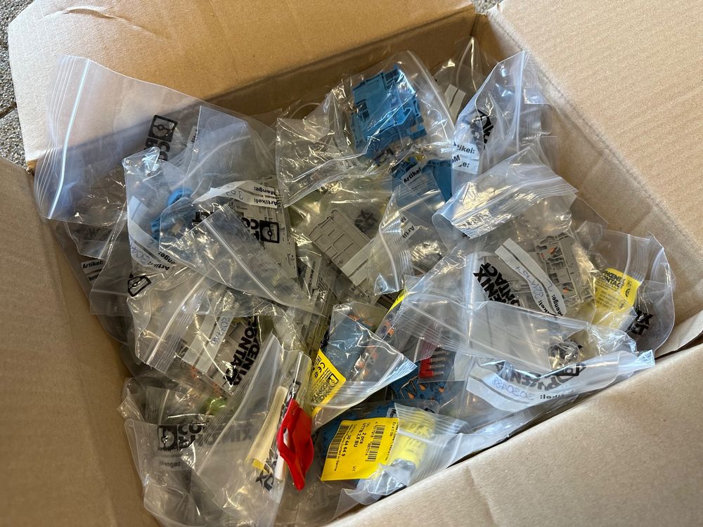 20 Stück Hutschiene Adapter Set Mit 40 Schrauben - Universelle DIN Schienen Klemmen Schwarz