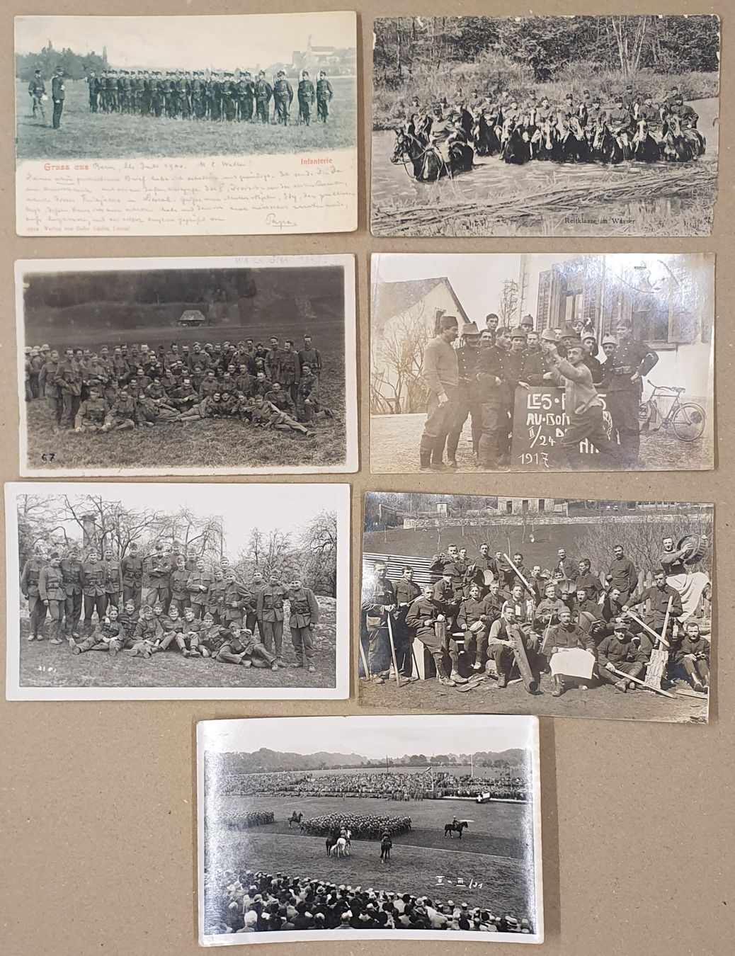 Cartoline postali: 7 Militärkarte Schweiz – Usato da Kreuzlingen venduto da Rschweiz1
