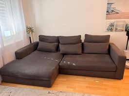 Gemütliches Ecksofa DARWIN (links)
