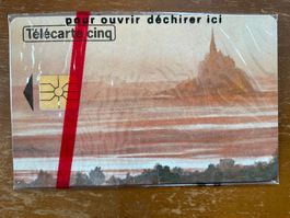 Telefonkarte Frankreich, Mont St. Michel, originalverpackt