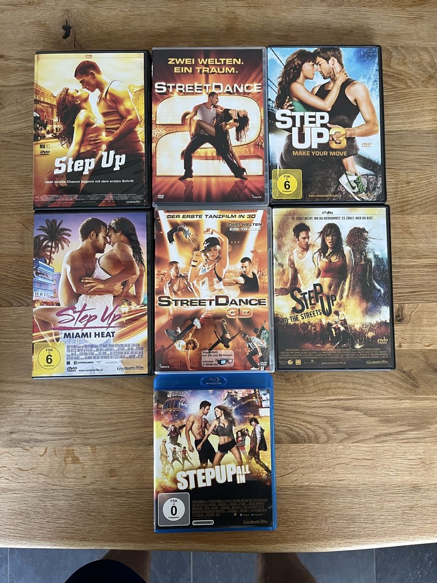 Tutti i DVDs: Step Up Kollektion  – Usato da Meisterschwanden venduto da mat-drew