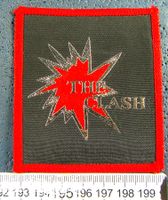 THE CLASH MUSIC AUFNÄHER OHNE LEIM