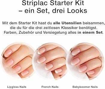 Unghie finte: STRIPLAC Starter Kit NATURAL Nails / Alessandro /Letztes Set – Nuovo e nell'imballaggio originale da Zäziwil venduto da blackpearl 4