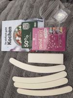 Nagelsticker, Nagelfeilen, Glitzer Konfetti Set Neu