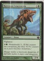 TCG Magic The Gathering MTG UK JOU 136 Ravenous Leucrocota