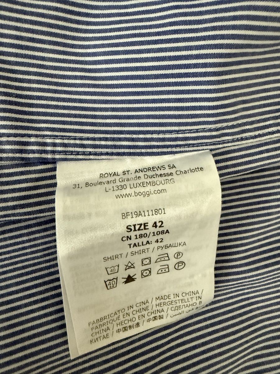 Boggi Camicie: Shirt Boggi, 42 – Usato da Zürich venduto da ifi_zp8b 2