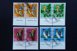 (i472) PJ Paare: 1970 J232 - J235 mit ET Vollstempel