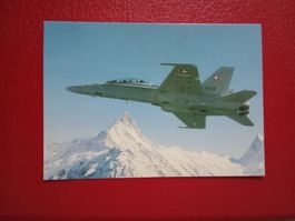 AK Flugzeug Militär Schweiz F/A 18 Hornet J-5232