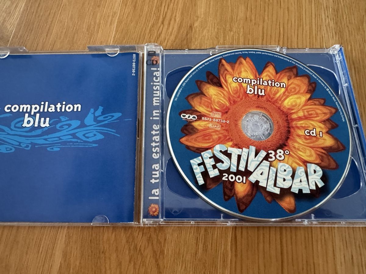 CDs: Festivalbar 2001 Compilation Blu 2 CD – Gebraucht aus Winkel von Schorley 2