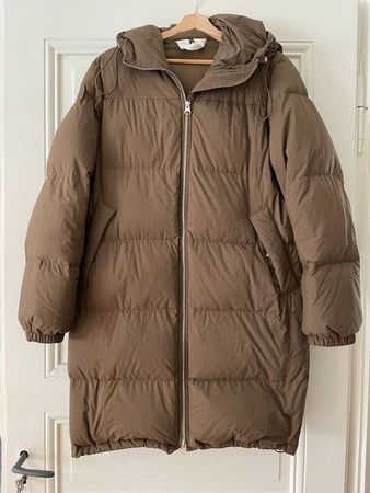 Arket Daunenmantel braun S