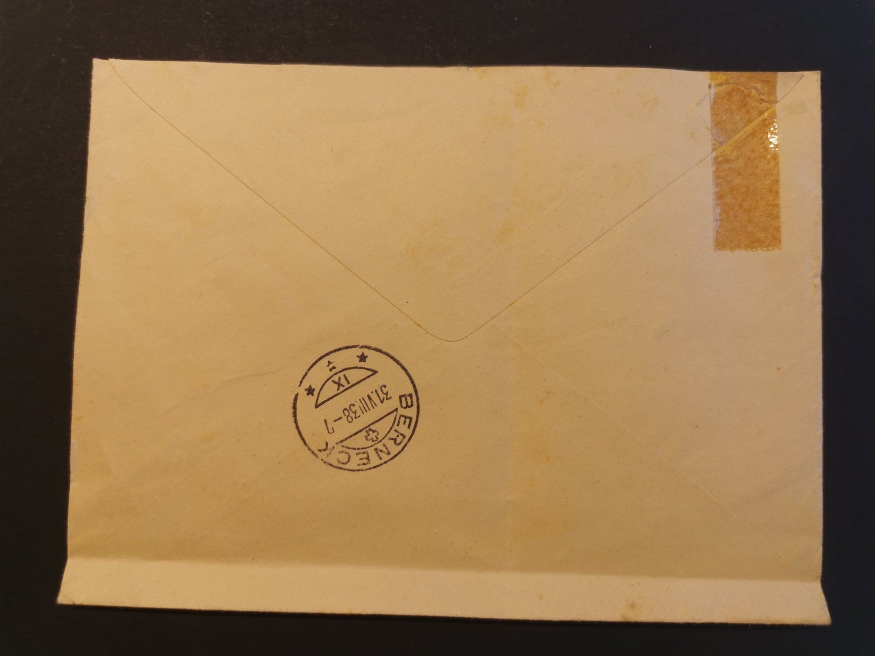 Alle Briefmarken: Ganzsache  Les Breuleux   Berneck  1938 – Gebraucht aus Rheineck von kat_7gld 1