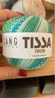 Laine Lang Yarns Tissa Color, douce, verte/bleue