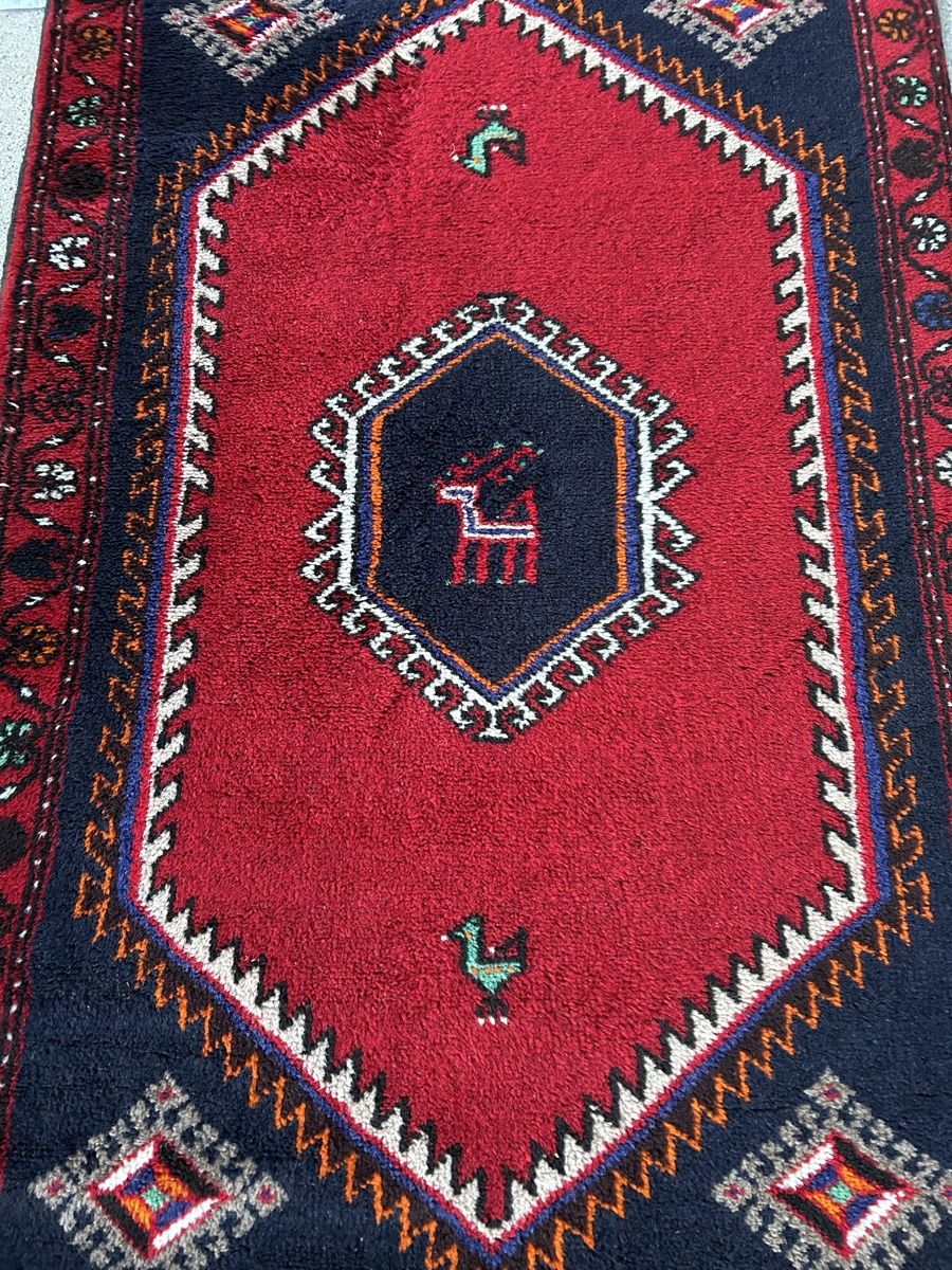 Tappeti: Perserteppich, Rot/Schwarz, Orient Teppich Winter Deko! – Usato da Lanzenhäusern venduto da vic63 1