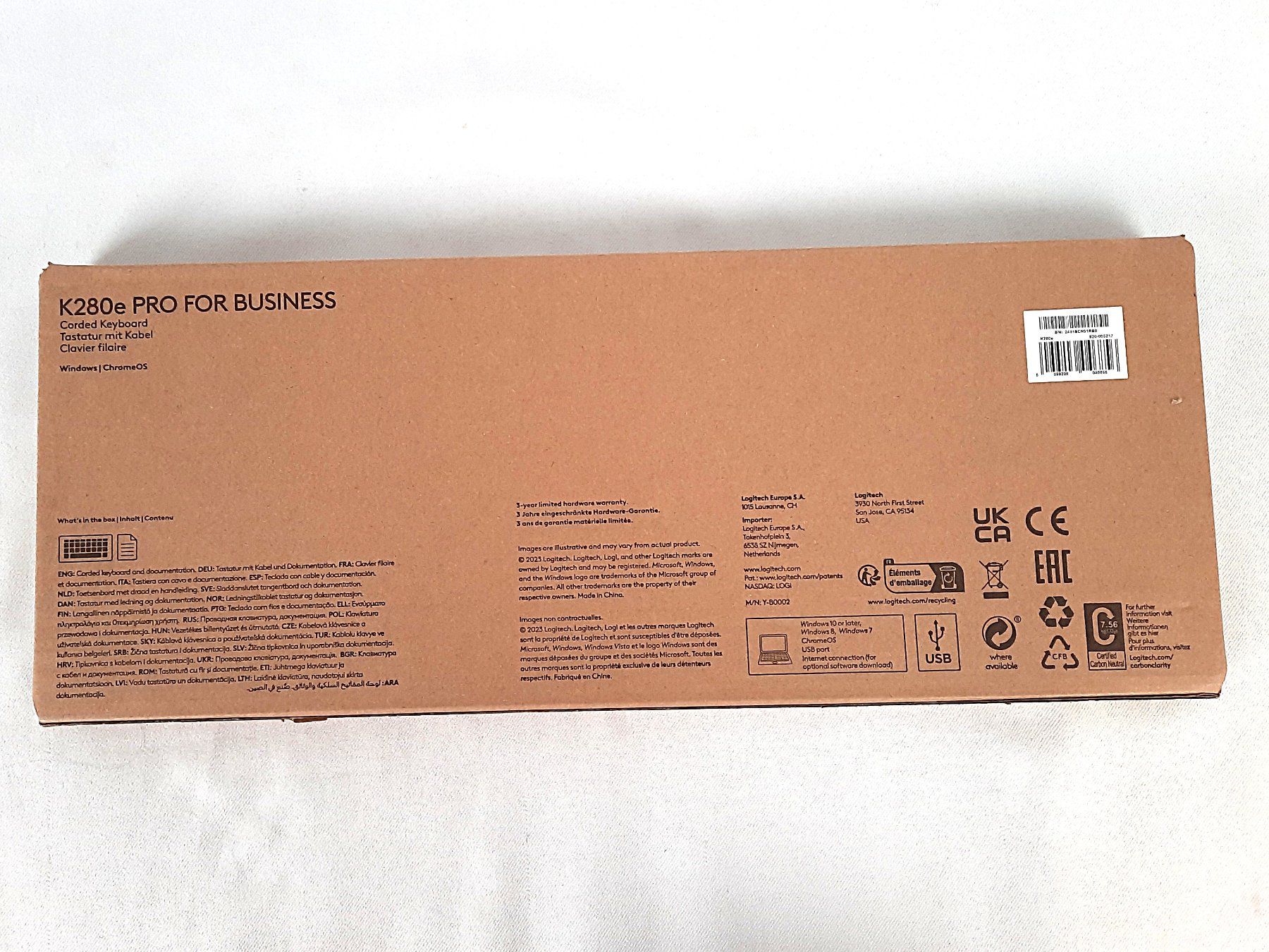 Logitech Tastaturen: LOGITECH K280e PRO Tippen – Neu (gemäss Beschreibung) aus Beinwil am See von Restwert_Beinwil 3