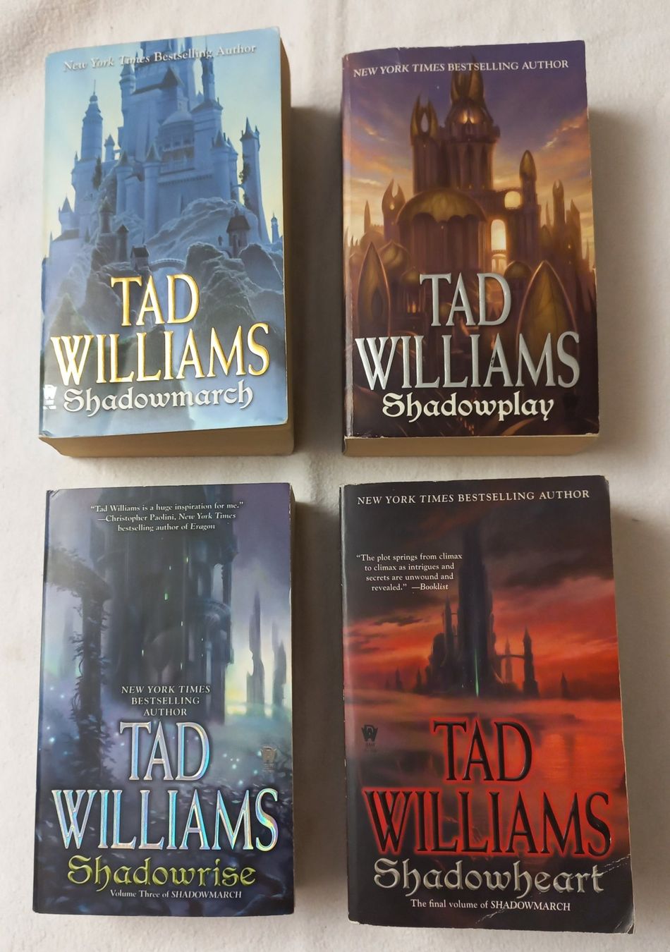 Tad Williams - Shadowmarch 1-4, Fantasy-Zyklus, englisch (Gebraucht) in ...