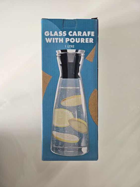 Core Kitchen Glaskrug 1,2 L – In Rosa & Honig, Als Karaffe Oder Vase Nutzbar