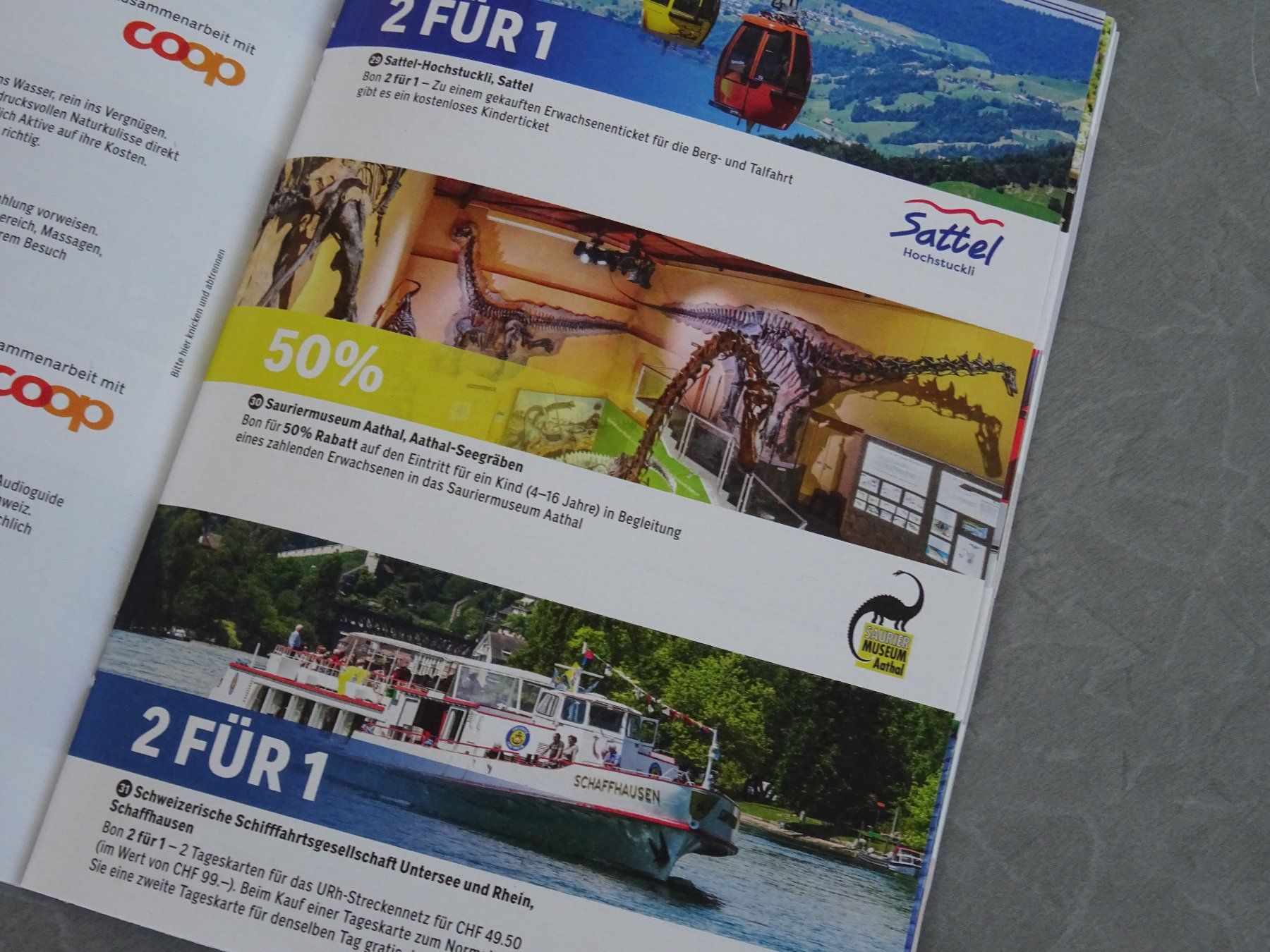 Buoni: 40 Coop Erlebnisbons Schweiz – Nuovo e nell'imballaggio originale da Rothrist venduto da heinrich1966 9